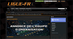 Desktop Screenshot of ligue-frx.com